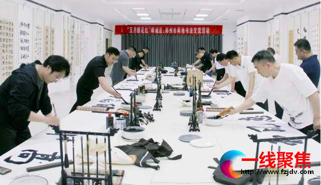 <b>“五月榴花红”峄城区、邳州市“泼墨冠世榴园”书法交流活动</b>