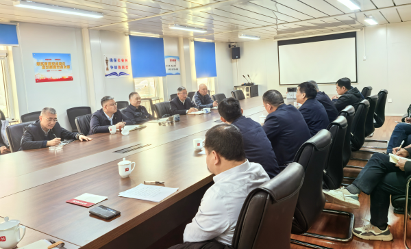 中国西电集团党委书记韩兵到中铁一局西电智慧产业园项目调研