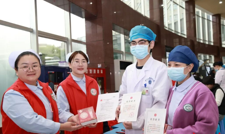 超暖|湘潭市中心医院一份份热血，点亮“生命接力”