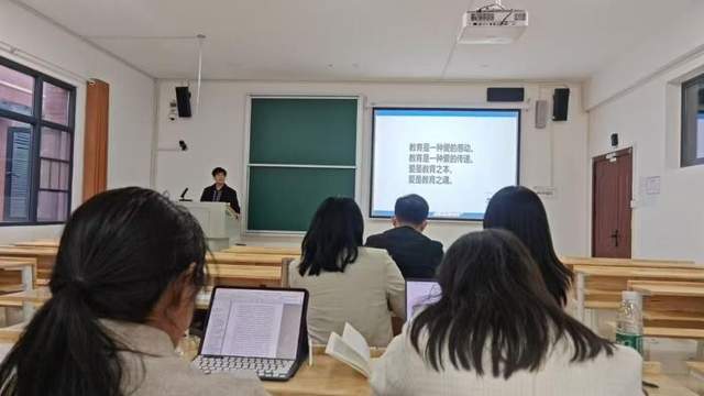 吴广平教授应邀给湖南科技大学2025年