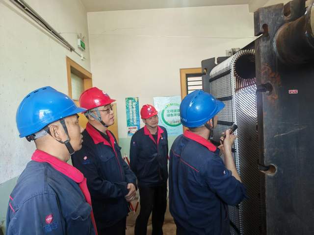 新疆天富能源股份有限公司供热分公司扎实开展换热站夏季专项检查验收工作