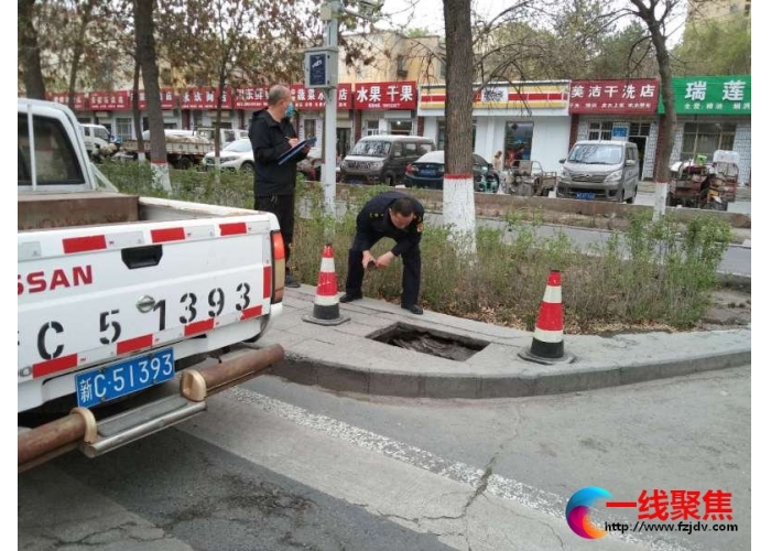 人行方砖塌陷  及时修复便出行