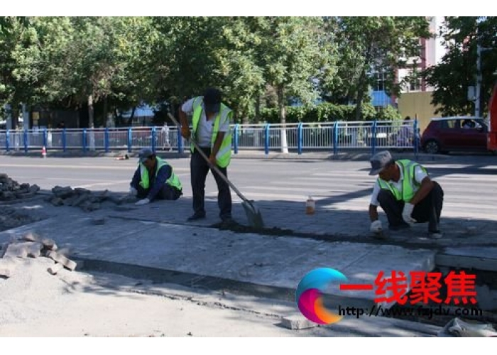 “这桥修的太及时了，为你们点赞” 石河子第五中学的安全桥