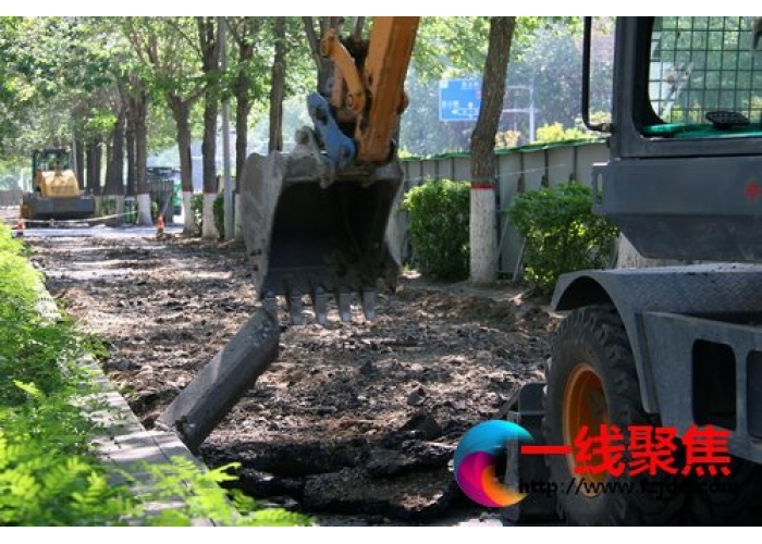 我市又有两条非机动车道开工啦