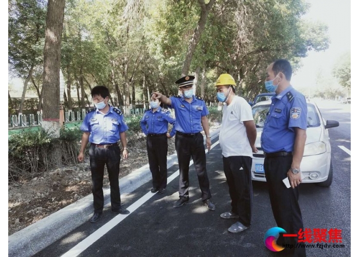 园林监察加强绿化养护督查