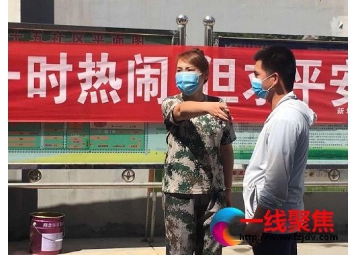 坚守在疫情战线上的志愿者