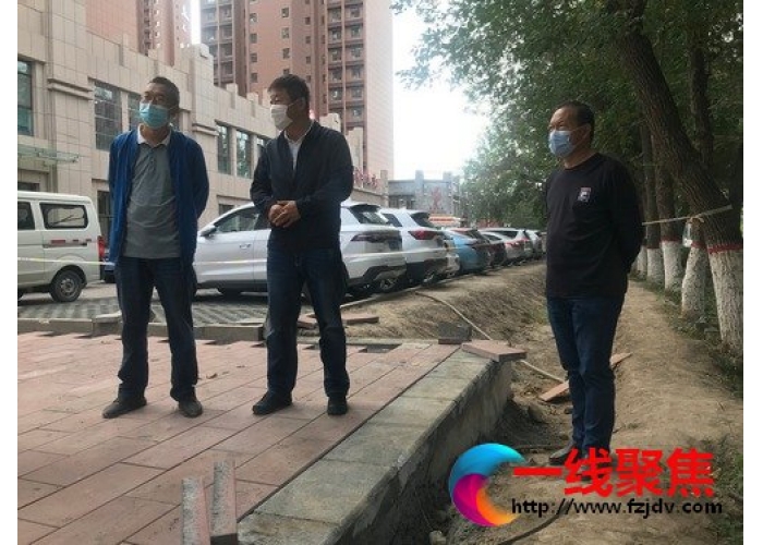 市政工程养护中心 开展施工现场安全检查