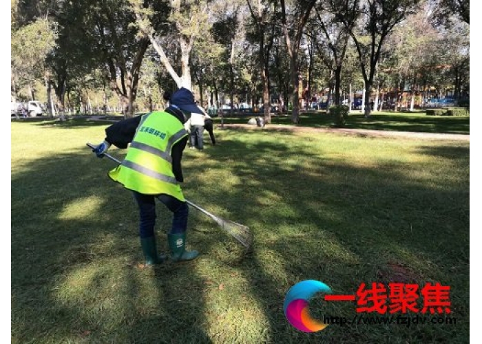 西公园助力国家卫生城市复审