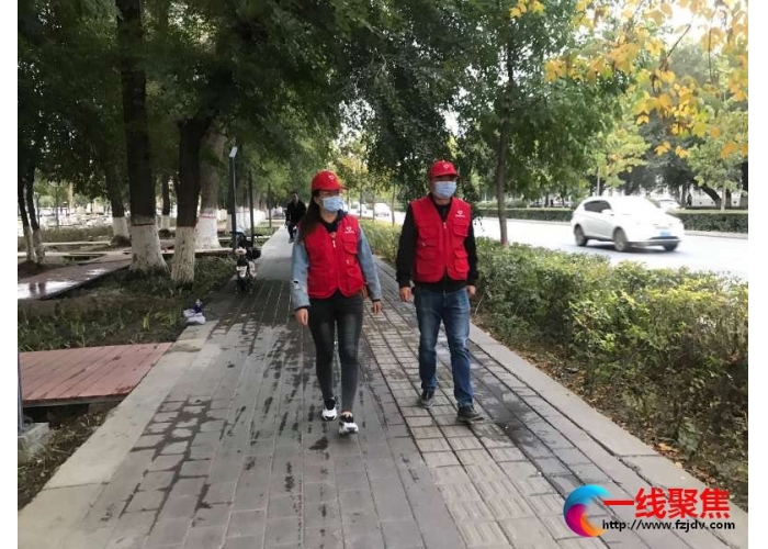 上街文明劝导  共创文明石城