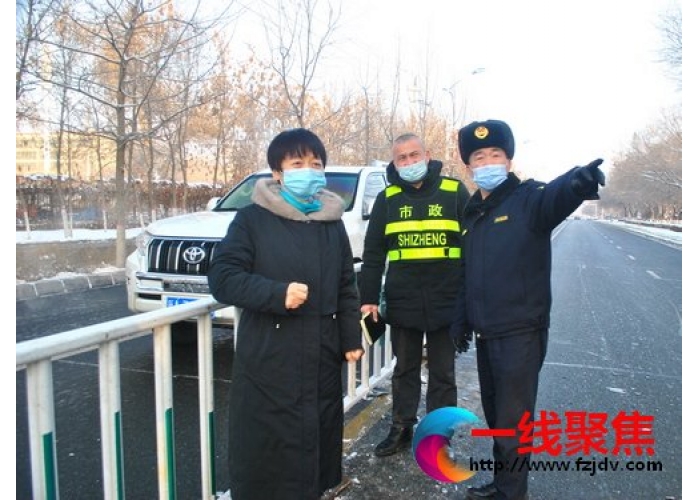 深入一线跟班  促进文明创建