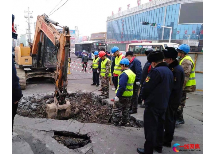 多亏市政巡查及时发现......