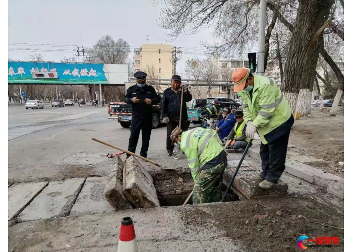 掀桥盖板清淤  无手续停工