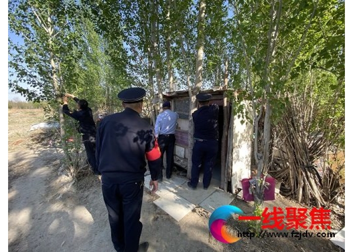园林管理所集中整治林床内乱搭乱建