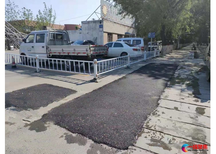 这里的路面修复了