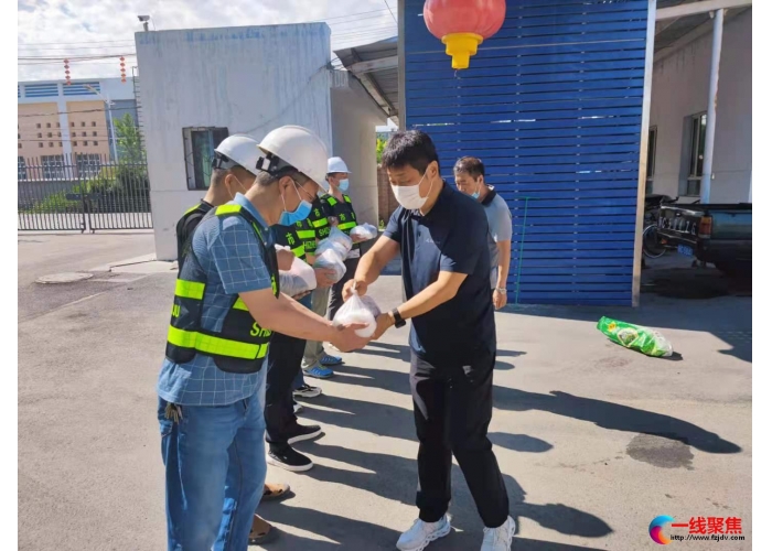 炎炎夏日送清凉  承诺践诺我先行