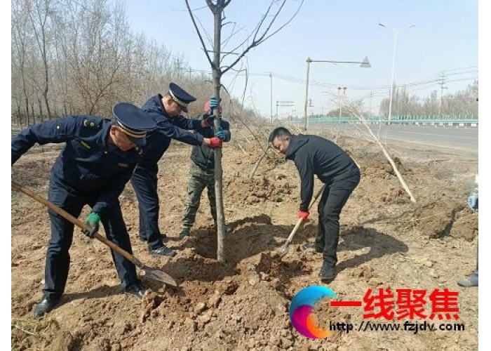 开展义务植树活动 助力创建国家生态园林城市