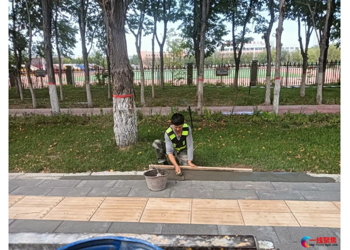 整治校园周边道路隐患  打造放心上学路