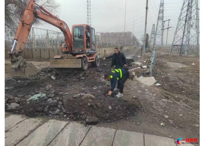 私开路口要不得   环保整治迅速行动