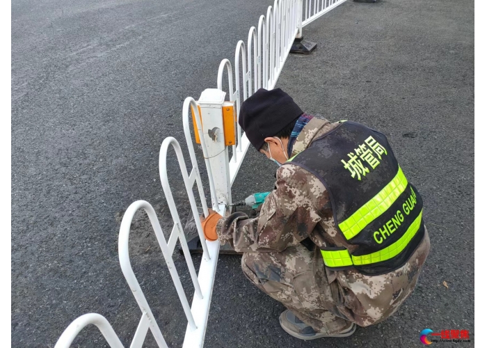 多措并举做好道路交通设施维护  助力环境卫生大整治