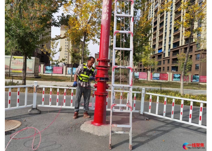 为国庆添彩 消防设施穿“新装”