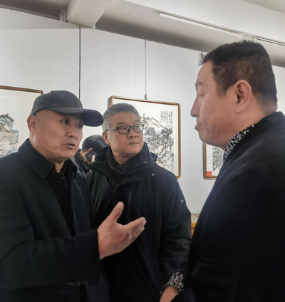 观山问道 墨韵化境——顾原“见山第二回”[观山集]顾原山水画展启幕，呈现近百幅佳作(图2)